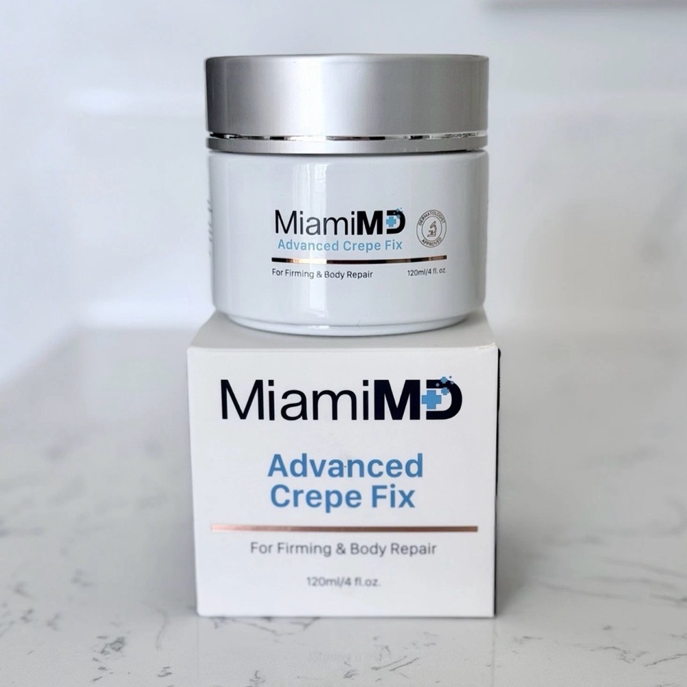 Miami MD Advanced Crepe Fix Cream Firming Body Repair 120ml 4 oz SEALED